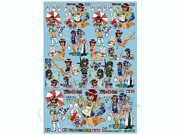 プラモのモ子ちゃん デカール Vol.2 | HLJ.co.jp