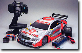 1/10 RCC CLK-DTM ボーダフォン AMG メルセデス (TT-01) フルセット