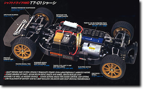 動作確認済 タミヤ 1/10 WRCインプレッサ 2003 1/10 RC インプレッサ WRC 2003 (TT-01シャーシ) | HLJ.co.jp