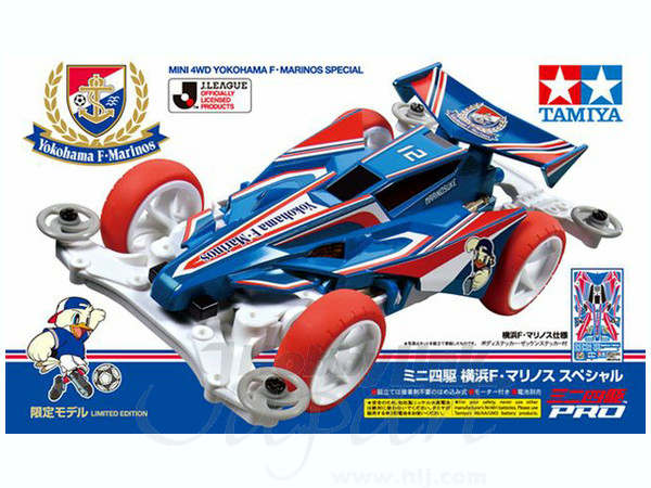 TAMIYA ミニ四駆 横浜F・マリノス スペシャル Jリーグ×ミニ四駆コラボ」 横浜F・マリノススペシャル