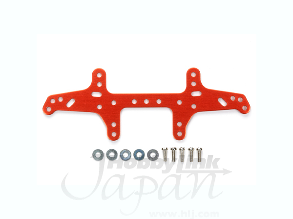 ジュラルミン マルチワイドリヤステー レッド (ミニ四駆限定