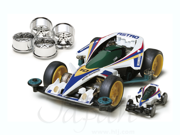 ミニ四駆　シルバーボディ　ブーメラン アストロブーメラン (シルバーメッキホイール付) ミニ四駆限定