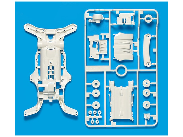 AR強化シャーシ (ホワイト) ミニ四駆限定 | HLJ.co.jp