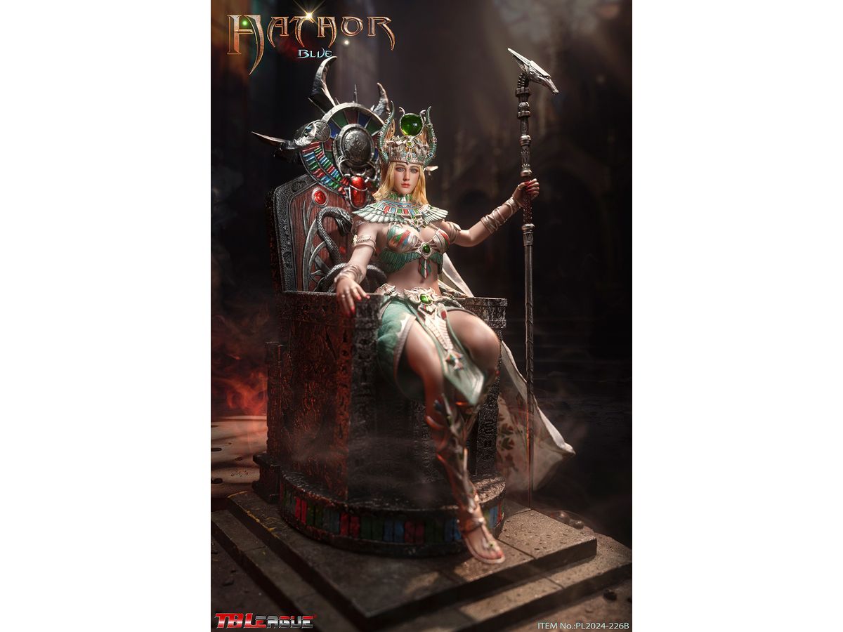 1/6 TBリーグ アクションフィギュア 古代エジプト神話 ハトホル ブルー
