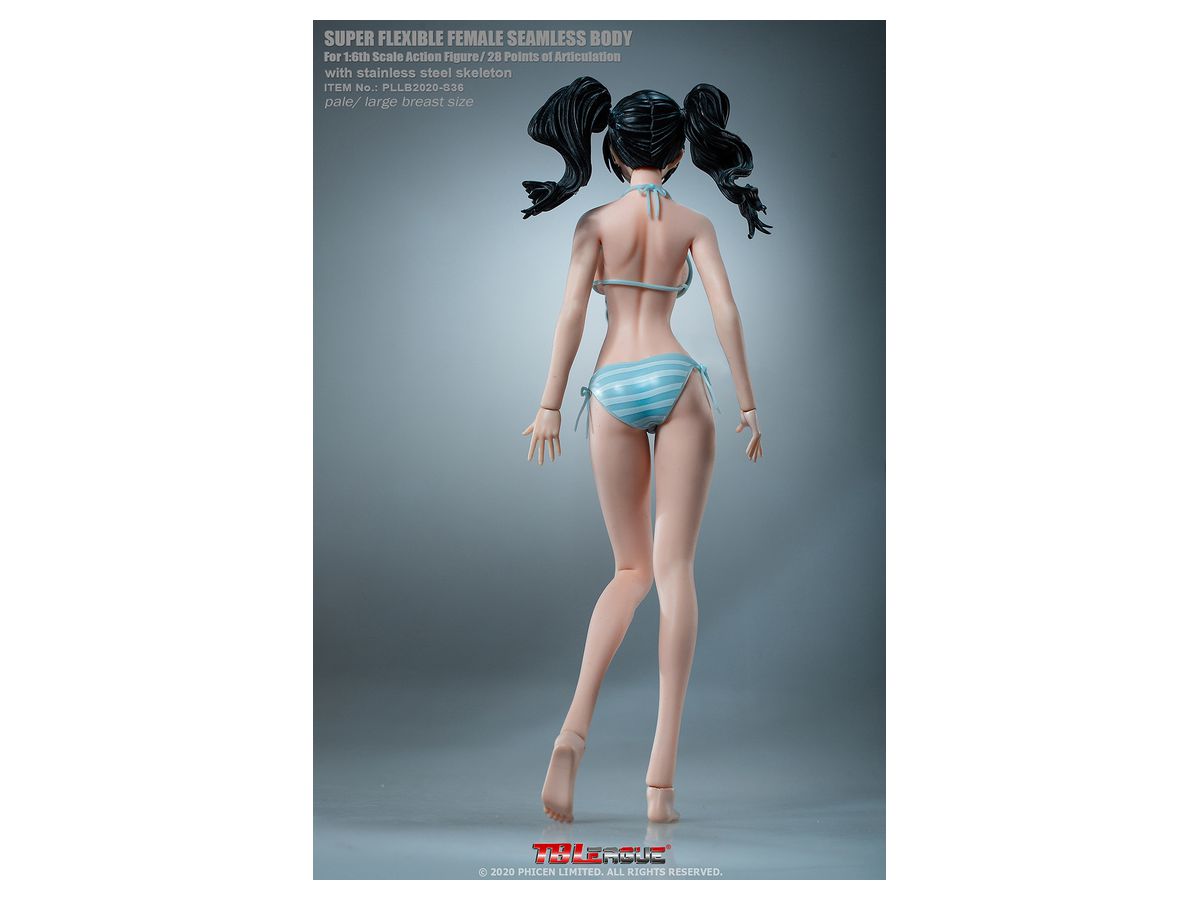 1 6 シームレス アニメ少女素体 Withヘッド ブラックツインテール ラージバスト ペールスキン By Tbleague ホビーリンク ジャパン 1 6 シームレス アニメ少女素体 Withヘッド ブラックツインテール ラージバスト ペールスキン By Tbleague ホビーリンク ジャパン