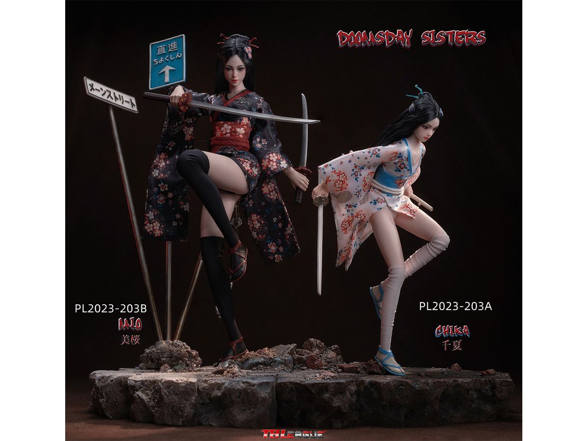 ドール　ドゥームズデイシスターズ ミオ 1/6 アクションフィギュア TBLeague 1/6 ドゥームズデイ シスター 美桜 PL2023-203B - メルカリ
