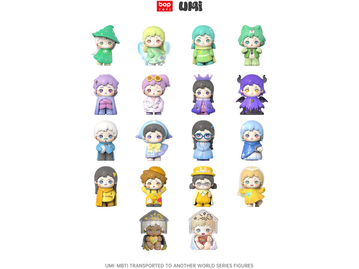 MBTI 異世界転生シリーズ ミニチュアフィギュア ブラインドボックス MBTI 異世界転生シリーズ ミニチュアフィギュア ブラインド