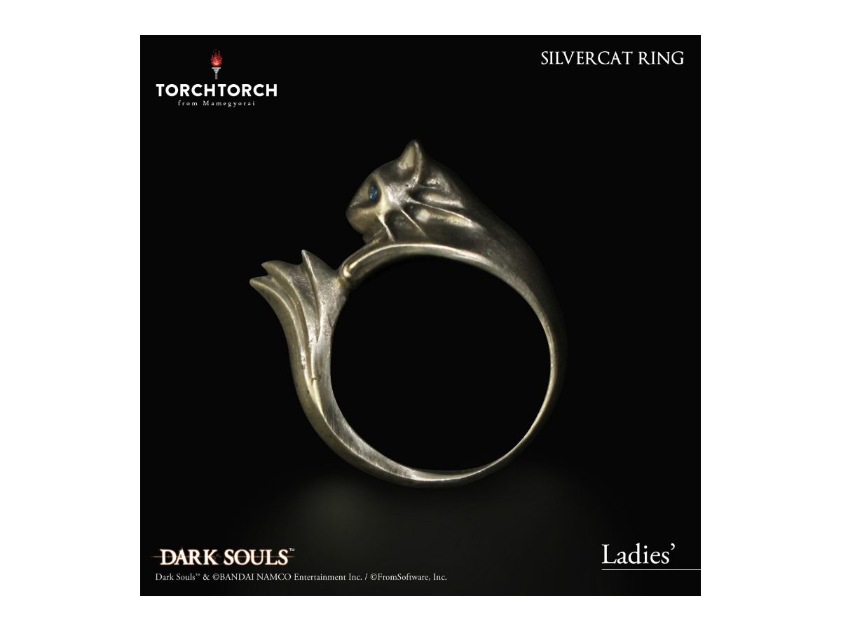ダークソウル x TORCH TORCH/ リングコレクション: 銀猫の指輪