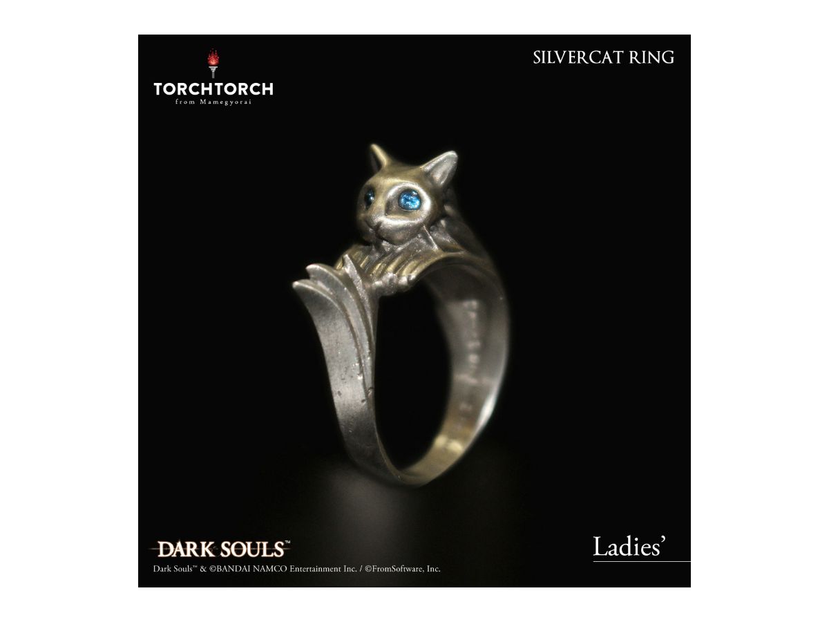ダークソウル x TORCH TORCH/ リングコレクション: 銀猫の指輪