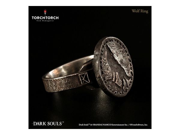 ダークソウル TORCH TORCH リング 狼の指輪 17号シルバー