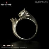 ダークソウル x TORCH TORCH/ リングコレクション: 銀猫の指輪 メンズ