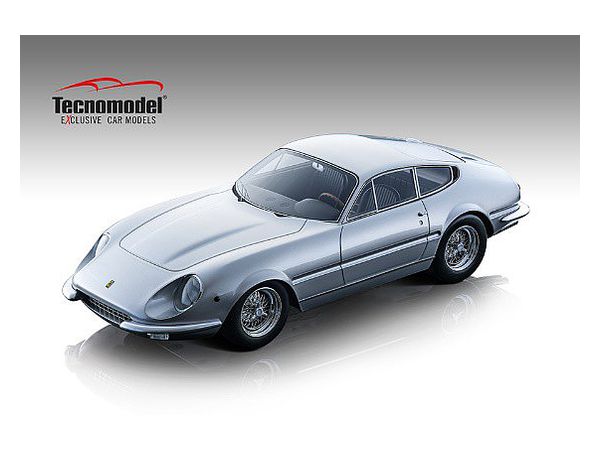 ミニカー　1/18 フェラーリ 365 デイトナ GTB 4(シルバー) [TOP123C] 1/18 フェラーリ 365 GTB/4 デイトナ プロトタイプ 1967