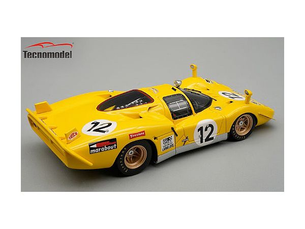 ミニカー　1/43 フェラーリ 512S Ecurie Francorchamp De Fierland/Walker #12 [TM43-01F] 1/43 フェラーリ 512S Ecurie Francorchamp #12 De Fierland
