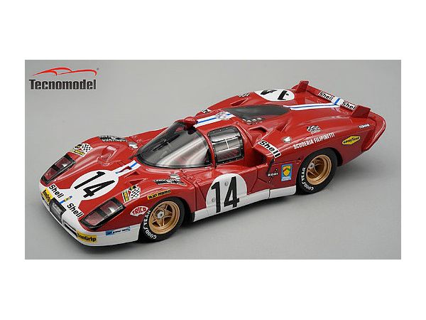 ミニカー　1/43 フェラーリ 512S ル・マン24時間 1970 Bonnier-Wissel Scuderia Filipinetti #14 [TM43-01G] 1/43 フェラーリ 512S ル・マン24時間 1970 #14 Bonnier-Wissel