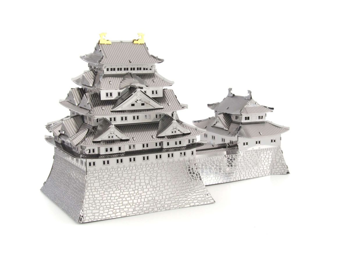 メタリックナノパズル 名古屋城 W135 X H245 X D15mm By テンヨー ホビーリンク ジャパン メタリックナノパズル 名古屋城 W135 X H245 X D15mm By テンヨー ホビーリンク ジャパン