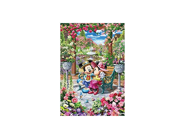 ジグソーパズル: 恋咲くロイヤルガーデン ぎゅっと500ピース (25cm x