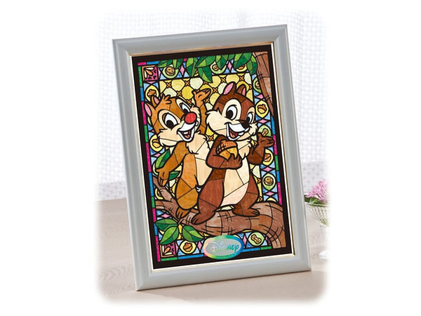 ディズニー チップ デール ステンドグラス 266ピース 18 2 X 25 7cm ディズニー チップ デール ステンドグラス 266ピース 18 2 X 25 7cm