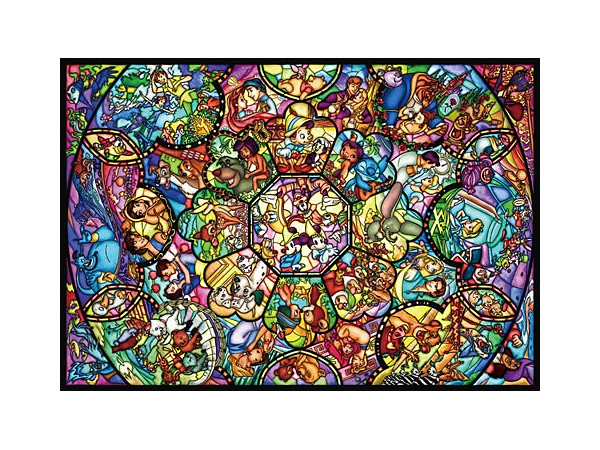 ジグソーパズル ディズニー ステンドアート オールスター ステンドグラス 1000ピース 51 2cm X 73 7cm ジグソーパズル ディズニー ステンドアート オールスター ステンドグラス 1000ピース 51 2cm X 73 7cm
