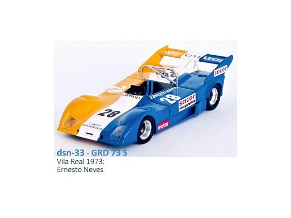 ミニカー　1/43 GRD 73 S 1973年ヴィラ・レアル Ernesto Neves #28 [dsn33] Minicar 1/43 Grd 73 S 1973 Villa Le Ernesto Neves 28 Dsn33
