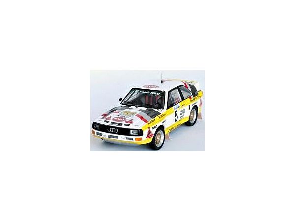 ミニカー　1/43 アウディ スポーツ クアトロ 1985年スウェーデンラリー Walter Rohrl/Christian Geistdorfer #5 [RRse23] アウディ スポーツ クアトロ 1985年スウェーデンラリー #5