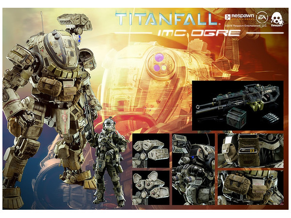 「タイタンフォール 」IMCオーガ 1/12スケールアクションフィギュア TITANFALL IMC OGRE （タイタンフォール IMC オーガ）