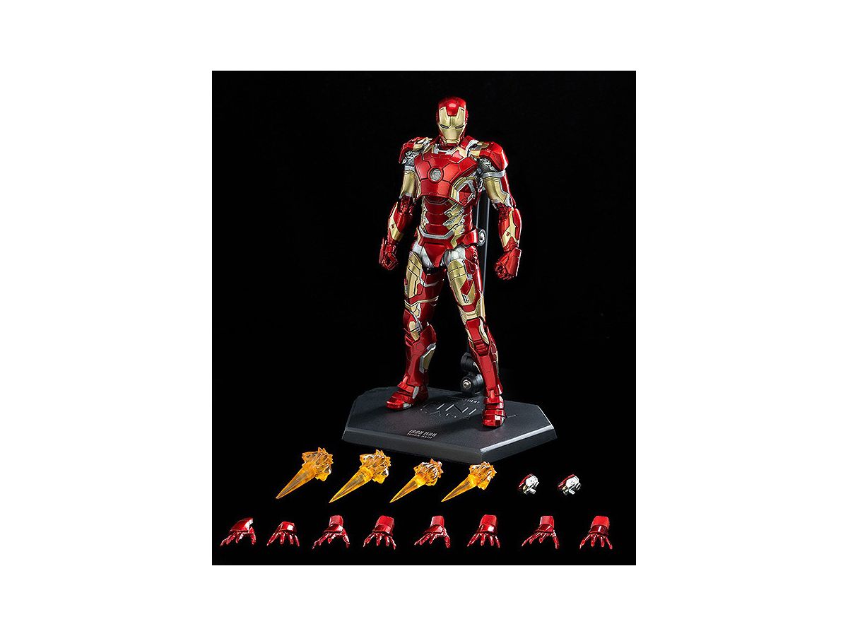 threezero 1/12スケール　DLX アイアンマン・マーク43 Iron Man Mark XLIII DLX 1:12 Collectible Figure by Threezero