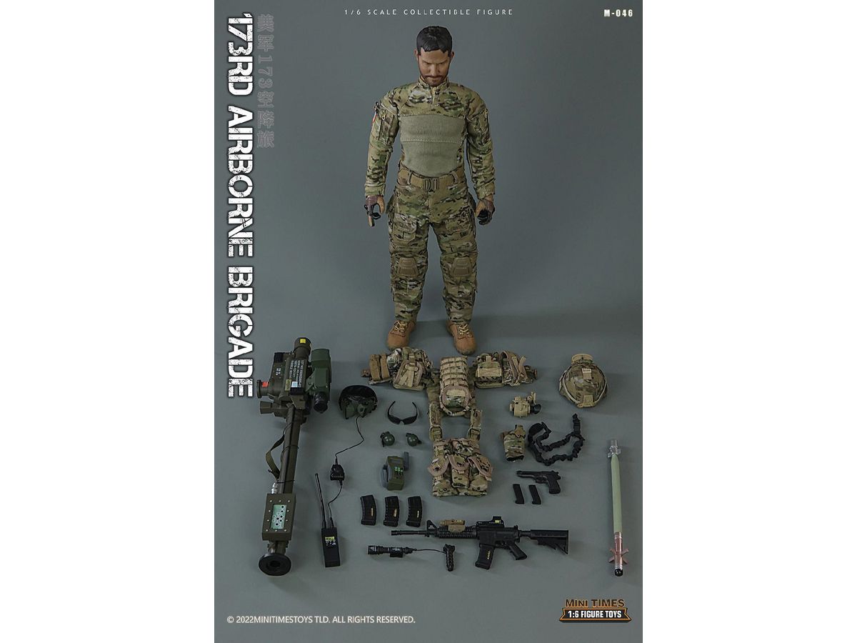 Mini Times Toys 1/6 アメリカ軍 第173空挺旅 M046 Mini Times Toys 1/6 アメリカ軍 第173空挺旅 M046