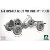 1/16 米陸軍 1/4トン 4X4 G503 ユーティリティトラック | HLJ.co.jp