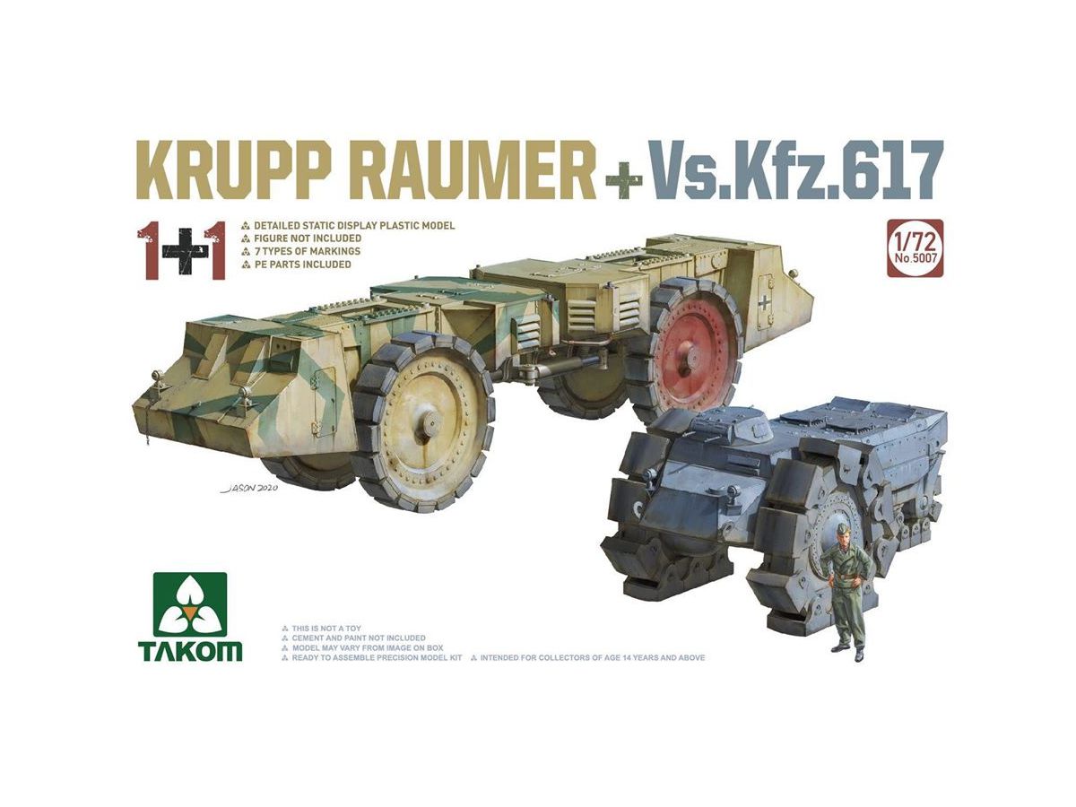 Krupp Raumer & Vs.Kfz.617 (set of 2)
