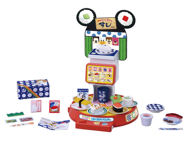 ディズニー マジカルモール 英語と日本語 タッチで注文 くるくるかいてんずし By タカラトミー ホビーリンク ジャパン