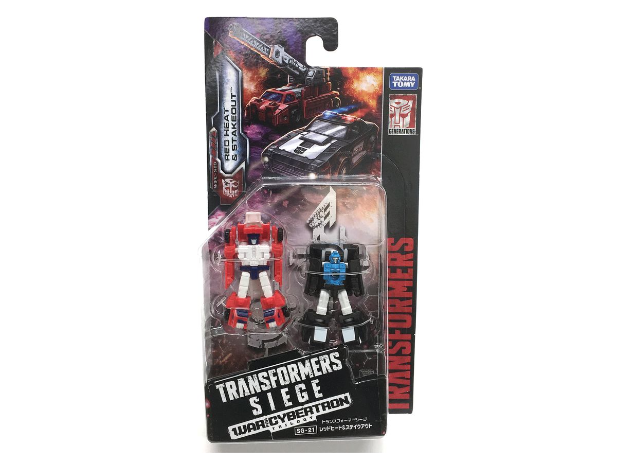 Sg 21 トランスフォーマー シージ レッドヒート ステイクアウト By タカラトミー ホビーリンク ジャパン Sg 21 トランスフォーマー シージ レッドヒート ステイクアウト By タカラトミー ホビーリンク ジャパン