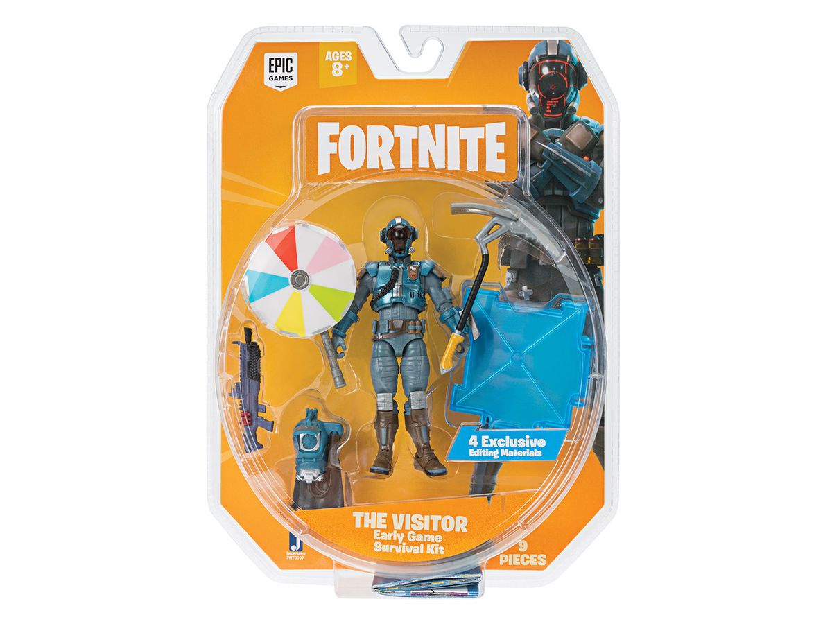 フォートナイト リアルアクションフィギュア サバイバルキット002 Theビジター フォートナイト リアルアクションフィギュア サバイバルキット002 Theビジター