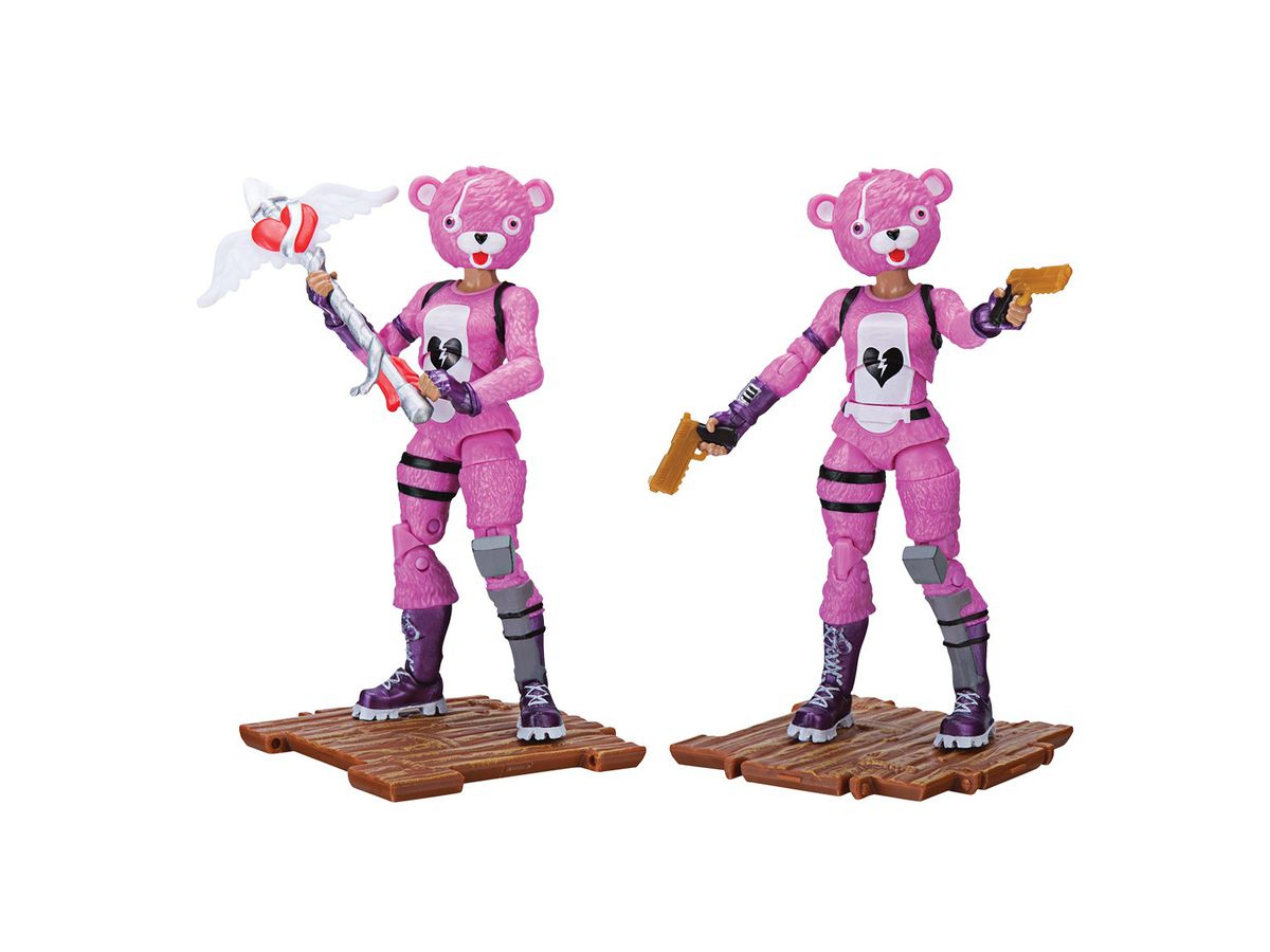 21公式店舗 フォートナイト リアルアクションフィギュア 4体セット 001 レックス ピンクのクマちゃん ブライトボンバー 安い購入 Carlavista Com
