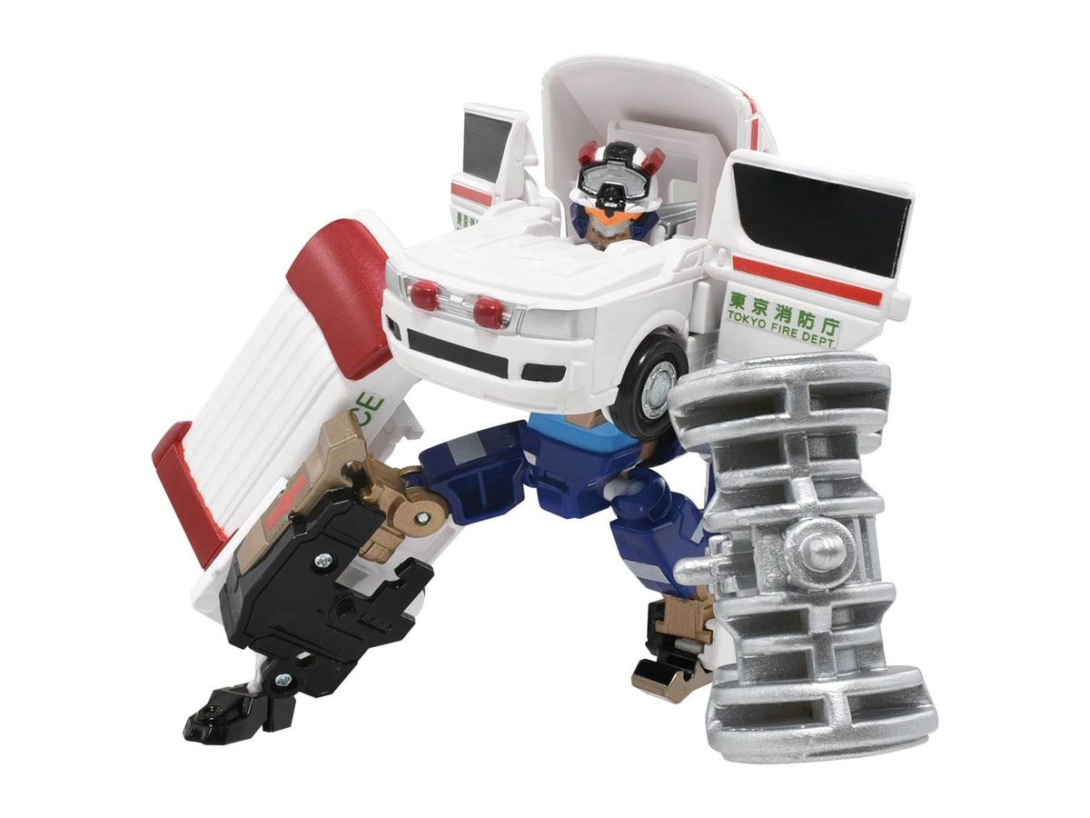 トミカ ジョブレイバー JB03 メディブレイバーカスタム トヨタ