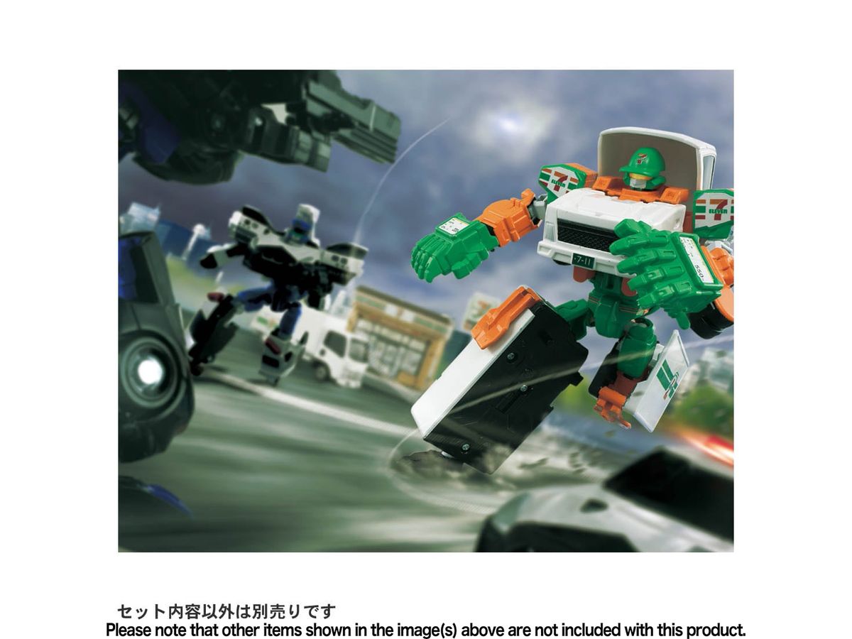 トミカ ジョブレイバー JB04 キャリーブレイバー セブン-イレブン 配送