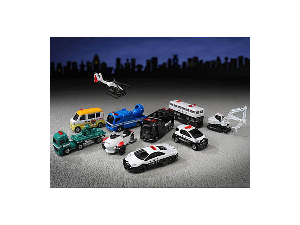 トミカくじ 18 幻走ポリスカーコレクション 1 Box 10pcs By タカラトミー ホビーリンク ジャパン