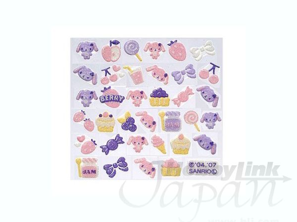 シュガーバニーズ　ぷくっとシール　ストロベリーうさ&ブルーベリーうさ ぷくっとシール ストロベリーうさ・ブルーベリーうさ | HLJ.co.jp