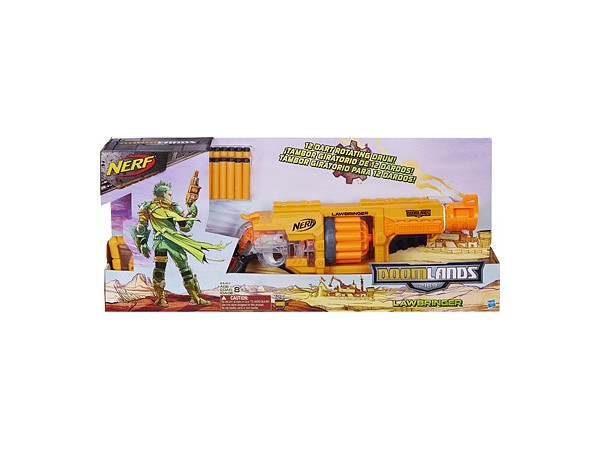 NERF LAWBRINGER ナーフ ドゥームランズ ロウブリンガー レビュー】ドゥームランズ2169 ロウブリンガー ～装弾数12発