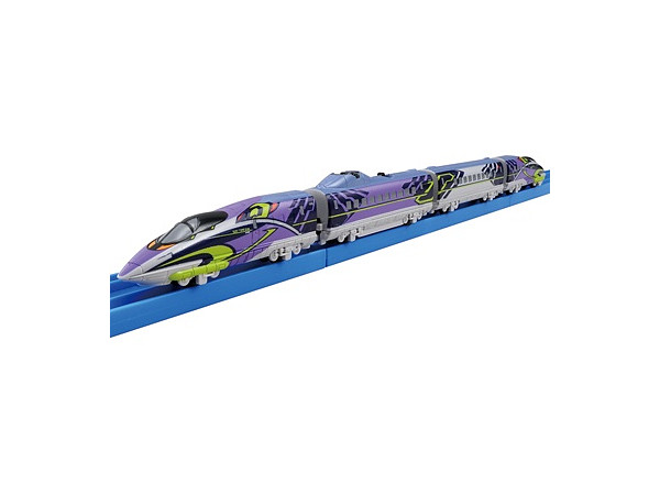 Takara Tomy - プラレールアドバンス　500系　type eva エヴァンゲリオン車両 Plarail Shinkansen: Evangelion Project 500 TYPE EVA Sanyo