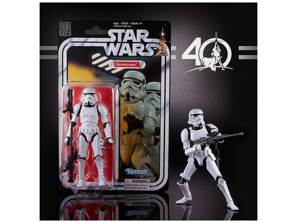 スター・ウォーズ　ブラックシリーズ6インチフィギュア40周年　ストームトルーパー スター・ウォーズ ブラックシリーズ 6インチフィギュア 40周年