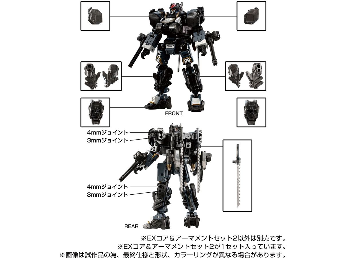EXコア&アーマメントセット2 | HLJ.co.jp