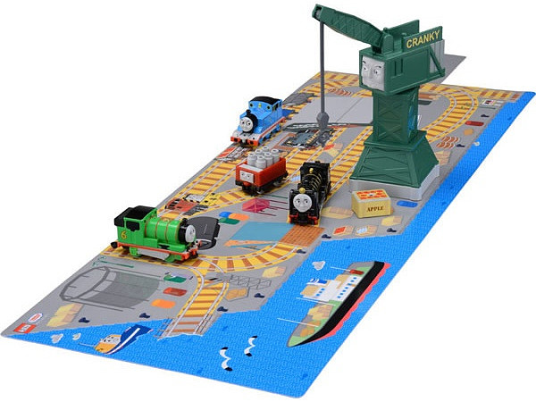 トーマストミカ きかんしゃトーマス つながる立体マップ ヒロと