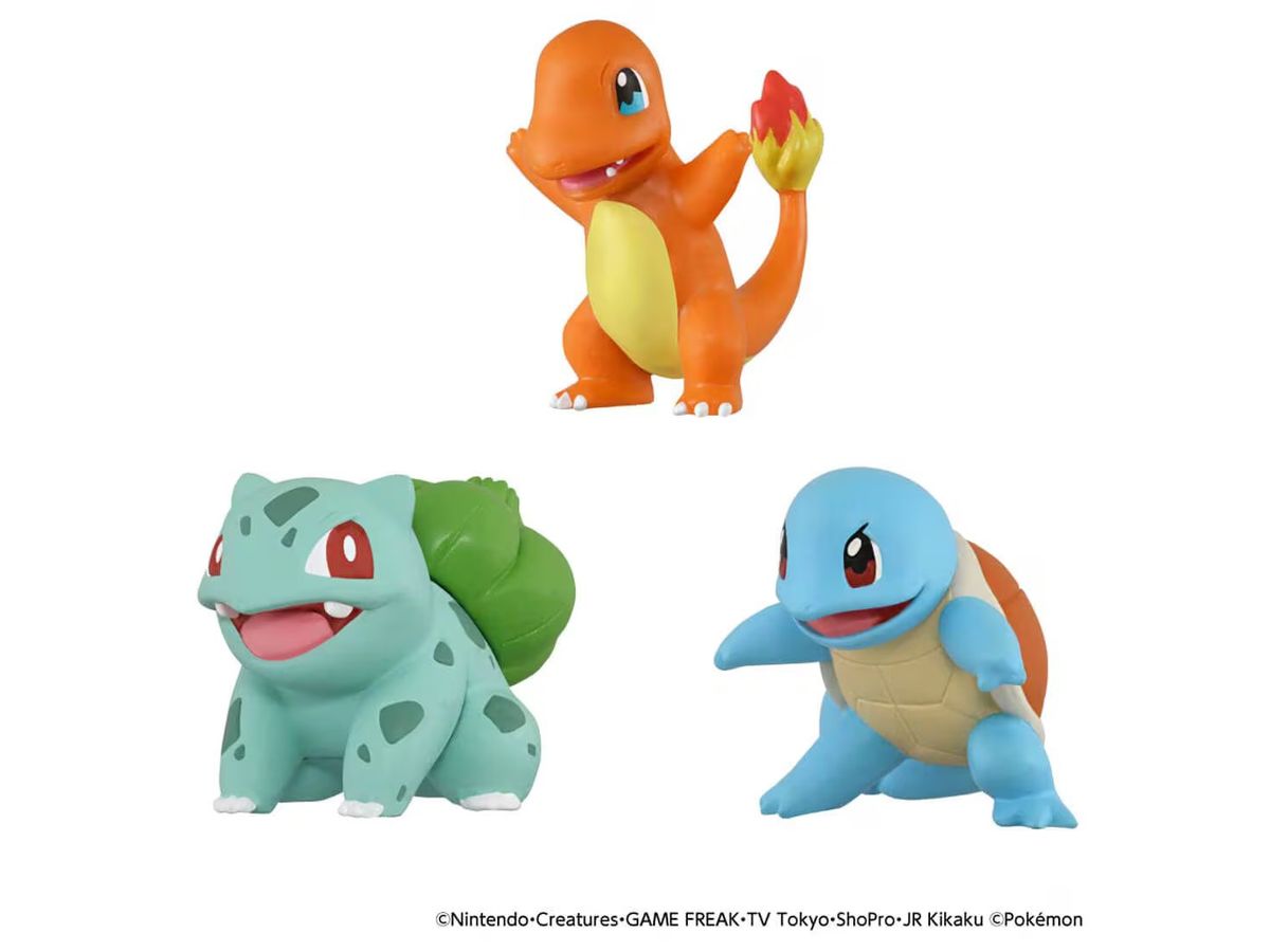 ポケモン30周年記念 モンコレ旅立ちの3匹セット カントー地方 | HLJ.co.jp
