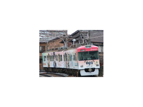 1/150 京阪電車大津線700形2次車 けいおん! ラッピング2両セット 1/150 鉄コレ 京阪電車大津線700形2次車「けいおん！」ラッピング2両