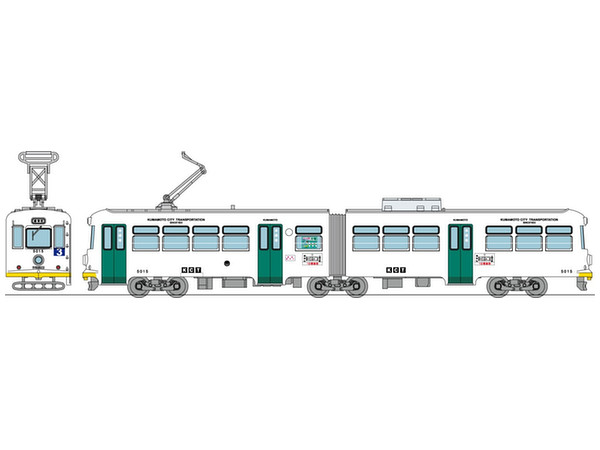 1/150 鉄コレ: 熊本市交通局5000形 (最終塗装車) A | HLJ.co.jp