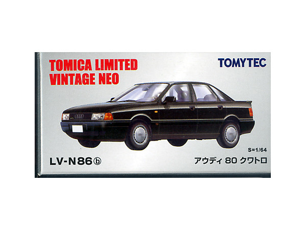 トミカ リミテッド ヴィンテージ ネオ　アウディ 80 クワトロ　黒 トミカ リミテッド ヴィンテージ ネオ アウディ 80 クワトロ 黒