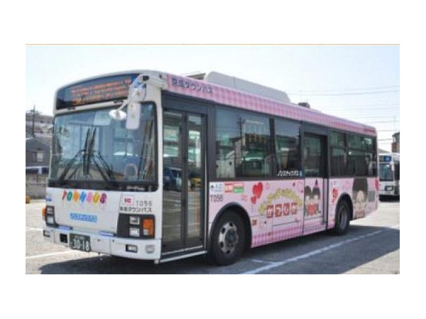 トミーテック　京成タウンバス　モンチッチ ラッピングバス　2台セット 全国バスコレクション80 京成タウンバス モンチッチに会えるまち