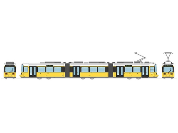 トミーテック1/150 ワールド鉄道コレ　ベルリン市電 1000タイプ動力化済 トミーテック1/150 ワールド鉄道コレ ベルリン市電 1000タイプ動力化済