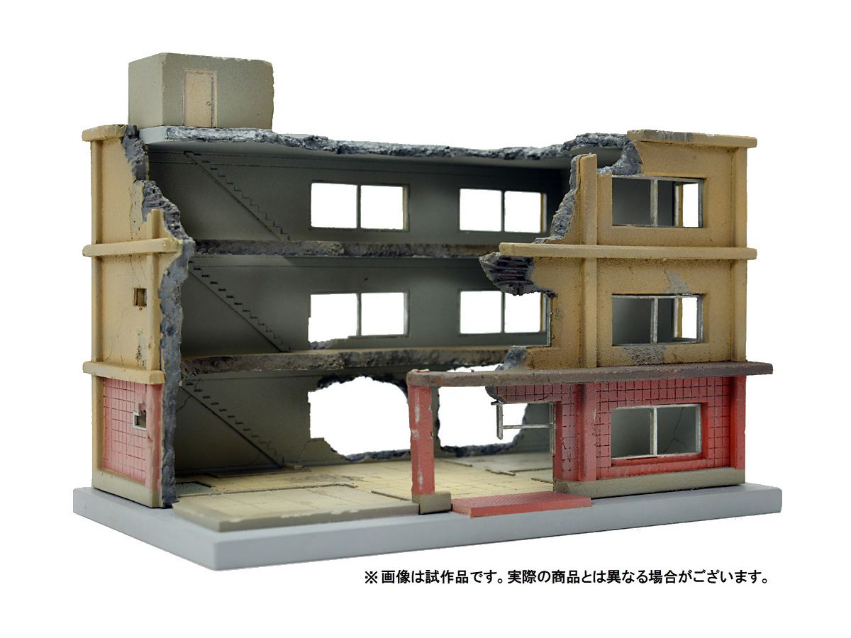 1 144 Dcm03ジオ コム 破壊されたビルb By トミーテック ホビーリンク ジャパン 1 144 Dcm03ジオ コム 破壊されたビルb By トミーテック ホビーリンク ジャパン