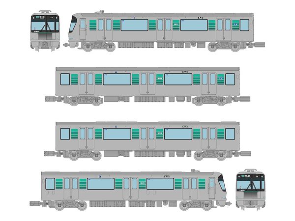 1/150 リニア地下鉄道コレクション 横浜市営地下鉄グリーンライン